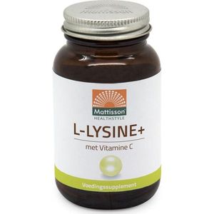 Mattisson HealthStyle L-Lysine+ met Vitamine C Capsules