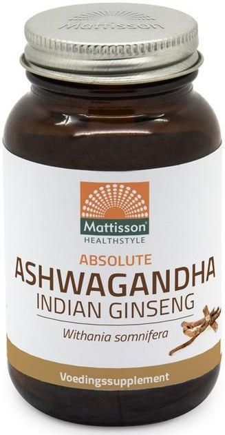 Mattisson Absolute ashwagandha 425 mg withania somnifera 90 tabletten