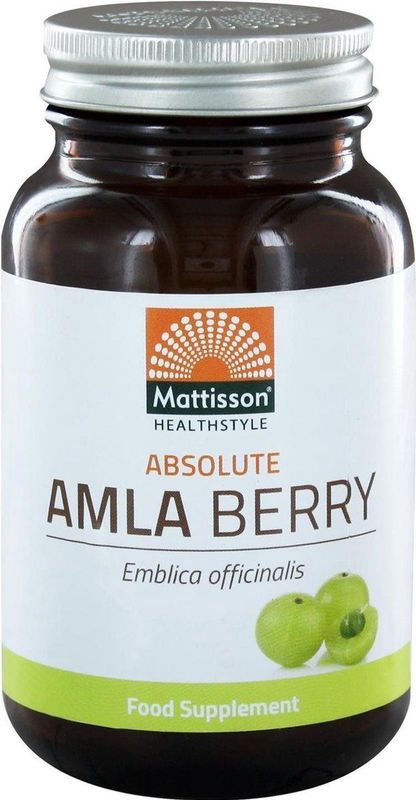 Mattisson Absolute amla berry extract 500mg 60 Vegetarische capsules