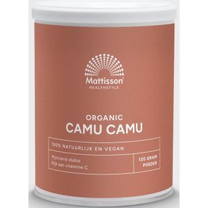 Mattisson - Camu Camu Poeder - Biologisch - Oranje - 100% Natuurlijk