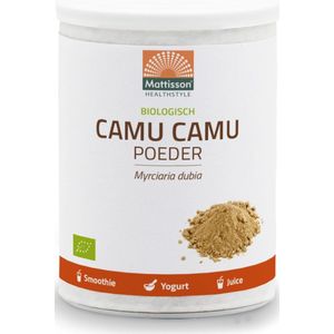 Mattisson - Biologische Camu Camu Poeder - Vitamine C & Beta Caroteen - Supplement - 120 Gram