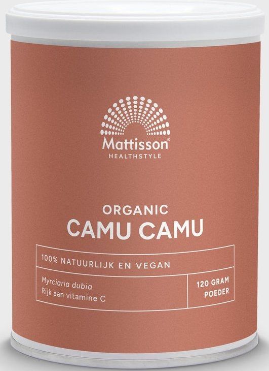 Mattisson - Camu Camu Poeder - Biologisch - Oranje - 100% Natuurlijk