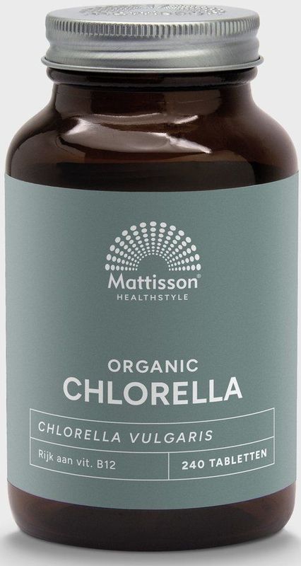 Mattisson - Chlorella - Kruidenpreparaat - Groen - Biologisch