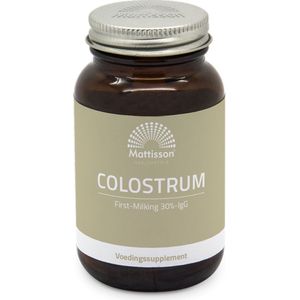Mattisson - Colostrum 30% igG - Biest van Koemelk - Voedingssupplement - 90 Capsules