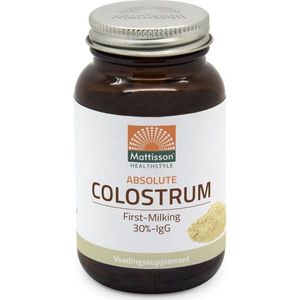 Mattisson - Colostrum 30% igG - Biest van Koemelk - Voedingssupplement - 90 Capsules