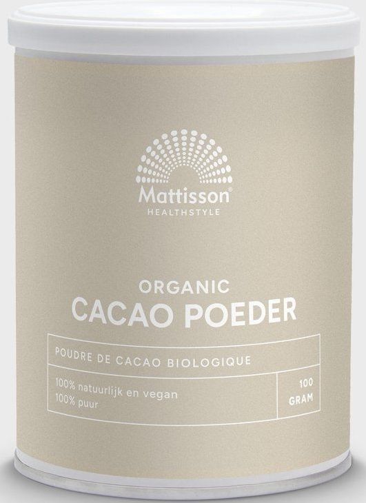 Mattisson - Biologische Cacao poeder - 100 g