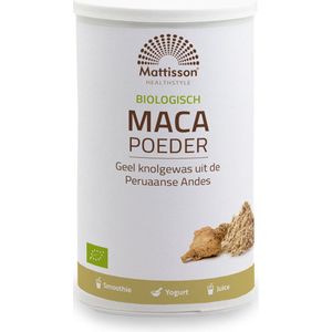 Mattisson - Biologische Maca Poeder - Adaptogeen - 300 Gram