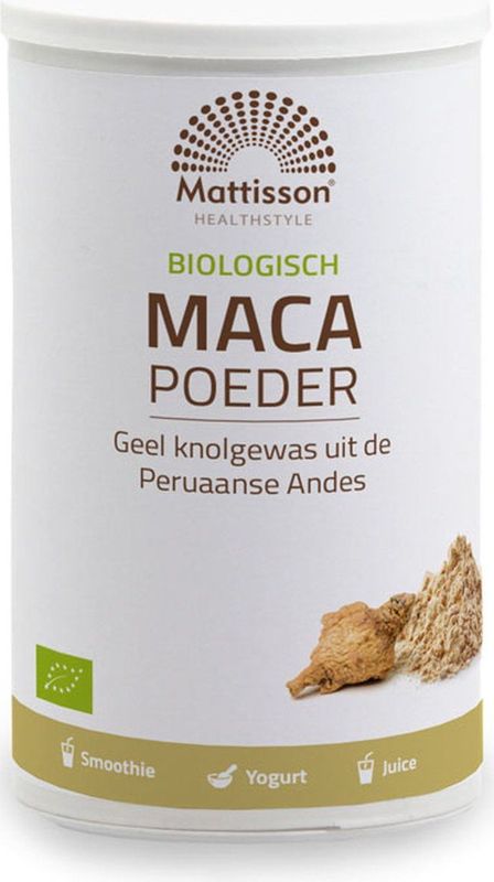 Mattisson - Biologische Maca Poeder - Adaptogeen - 300 Gram