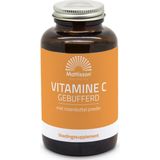 Mattisson - Vitamine C Gebufferd 1000 mg - Vitamine C met Magnesium & Rozenbottelpoeder - 90 Capsules