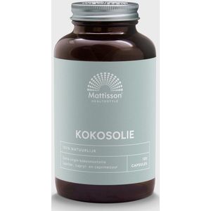 Mattisson HealthStyle Kokosnoot Olie 1000mg Capsules 120st