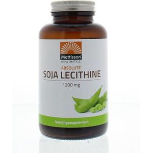 Mattisson - Soja Lecithine 1200mg - Lecithine Sojabonen - Voedingssupplement - 90 Capsules