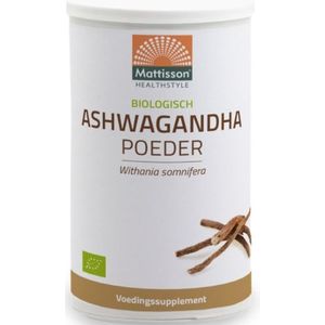 Mattisson Ashwagandha poeder withania somnifera bio 200 gram
