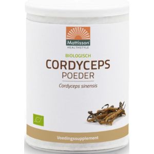 Mattisson - Cordyceps Poeder - 100% Biologisch - 100 Gram