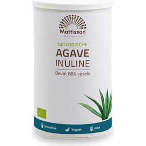 Mattisson - Biologische Agave Inuline - Vegan Voedingssupplement - Prebiotica - 200 Gram