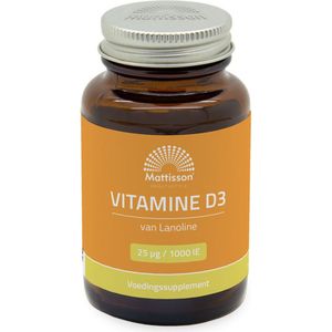 Mattisson Absolute Vitamine D3 25mcg/1.000 IU 300 tabletten