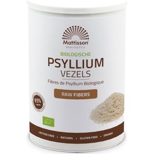 Mattisson - Psyllium Husk Vezels - Psylliumvezels Biologisch - Vlozaad - 250 Gram