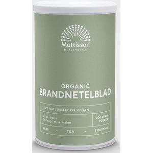Brandnetelblad Poeder - Groen - Gedroogd en Vermalen Bladeren