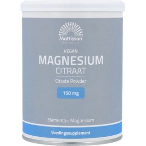 Mattisson HealthStyle Magnesium Citraat Poeder 200gr