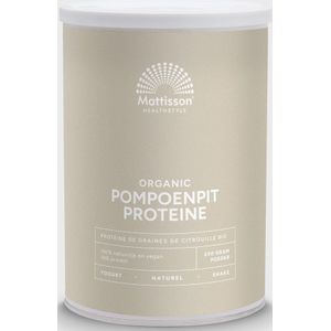 Mattisson - Biologische Pompoenpit Proteïne poeder 58% - 250 g