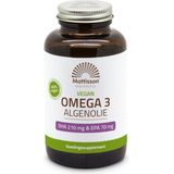 Mattisson Vegan omega 3 algenolie DHA 150mg EPA 75mg 60 Vegetarische capsules