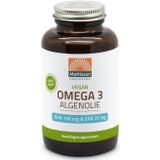 Mattisson Vegan omega 3 algenolie DHA 150mg EPA 75mg 120 Vegetarische capsules