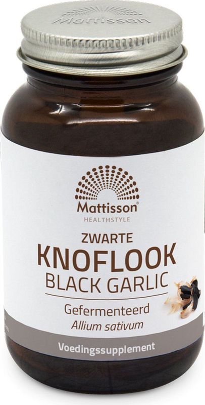 Mattisson Zwarte knoflook extract gefermenteerd ABG10 60 capsules