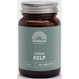 Mattisson - Kelp Algen extract met Jodium 75mg - 200 tabletten