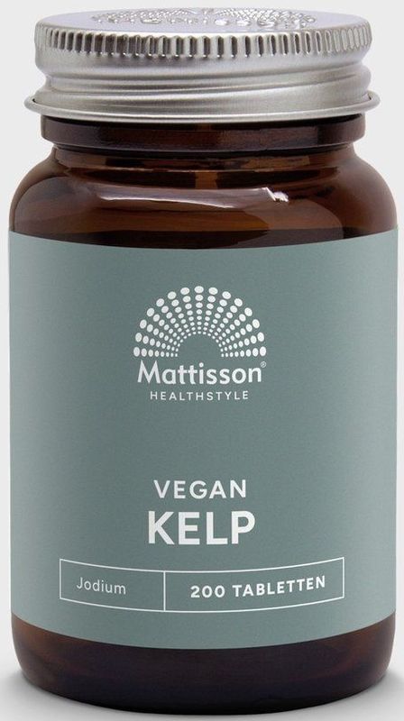 Mattisson - Kelp Algen extract met Jodium 75mg - 200 tabletten