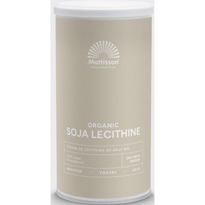 Mattisson Soja lecithine poeder bio 200 gram