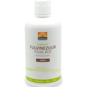 Mattisson Fermented fulvine zuur - Fulvic acid 1 liter