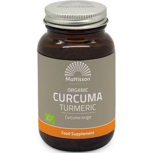 Mattisson - Biologische Kurkuma 325mg - Geelwortel - 120 capsules