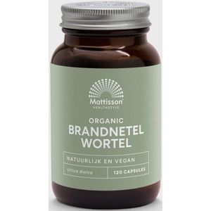 Mattisson Brandnetelwortel bio 120 Vegetarische capsules