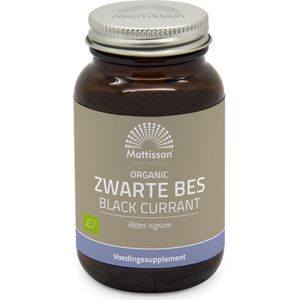 Mattisson HealthStyle Organic Zwarte Bes Capsules
