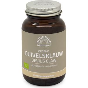 Mattisson - Biologische Duivelsklauw 300 mg - 120 capsules