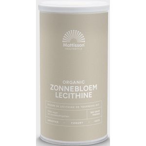 Mattisson Zonnebloem lecithine poeder bio 180 gram