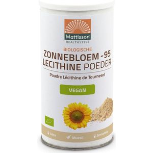 Mattisson Zonnebloem lecithine poeder bio 180 gram