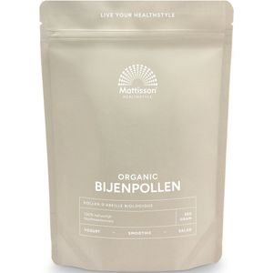 Mattisson - Biologische Bijenpollen - Voedingssupplement - 300 Gram