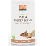 Mattisson - Biologische Maca Poeder Blend - Rode, Gele & Zwarte Maca - 300 Gram
