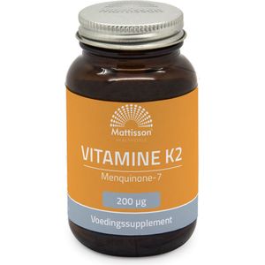 Mattisson HealthStyle Vitamine K2 200mcg Tabletten