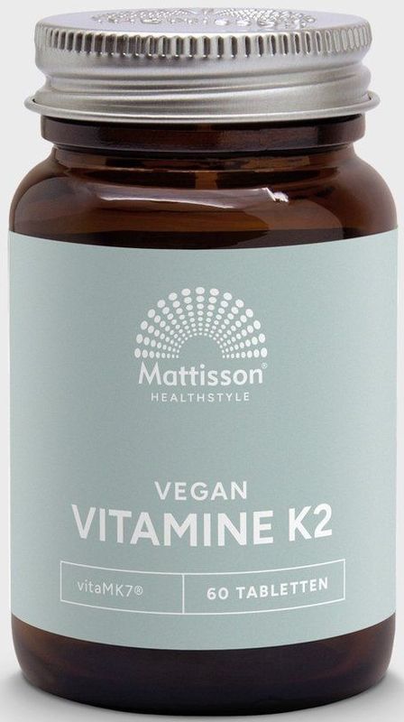 Mattisson - Vitamine K2 MK7 Menaquinone - 200 mcg - 60 Tabletten