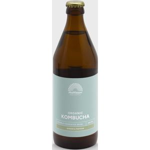 Mattisson Kombucha ginger & matcha double fermented bio 500 Milliliter