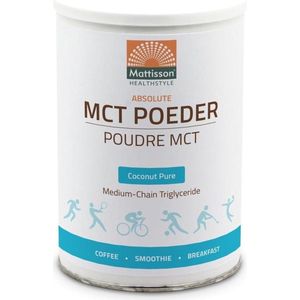 Mattisson MCT Poeder coconut pure 350 gram