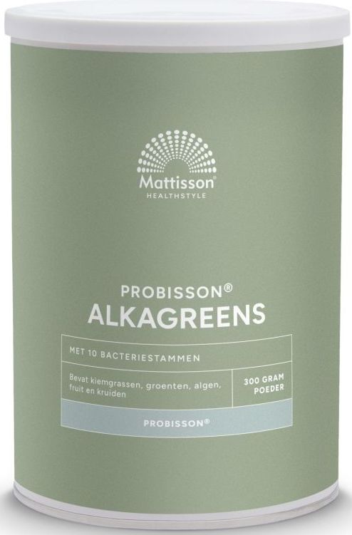 Mattisson Healthstyle alkagreens probiotic poeder 300g