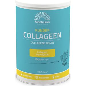 Mattisson - Runder Collageen Poeder Peptan Puur - 300 Gram