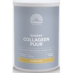 Mattisson - Runder Collageen Poeder Peptan Puur - 300 Gram