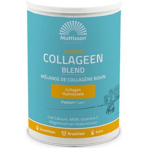 Mattisson - Runder Collageen Poeder Peptan® Blend - Vanille smaak - 300 Gram