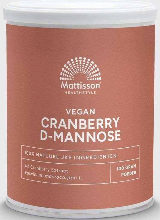 Mattisson - Cranberry D-Mannose Poeder - 100 Gram