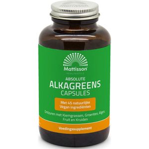 Mattisson Absolute Alkagreens capsules 540mg 180 Vegetarische capsules