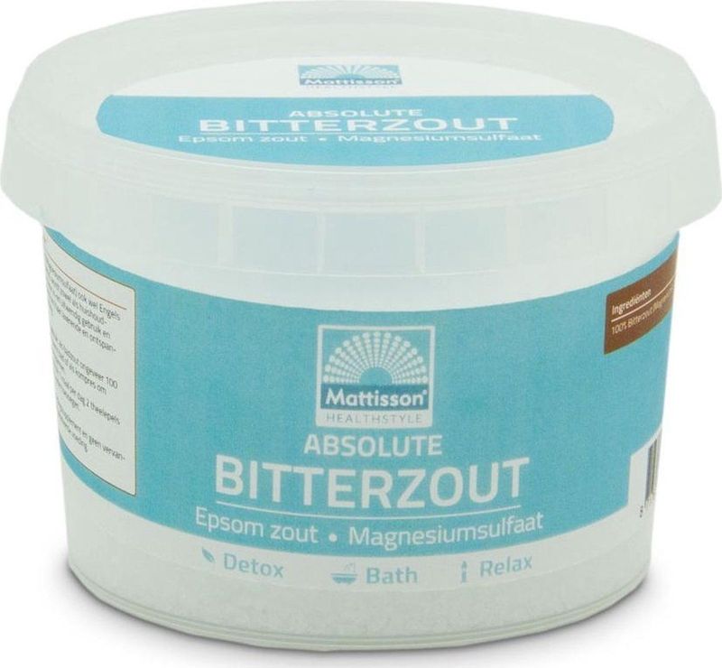 Mattisson Bitterzout epsom zout magnesiumsulfaat 275 gram