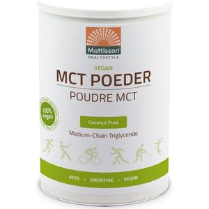 Mattisson HealthStyle Vegan MCT Poeder Coconut Pure